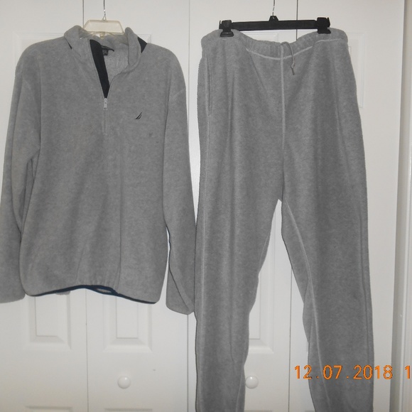 nautica sweatsuit mens